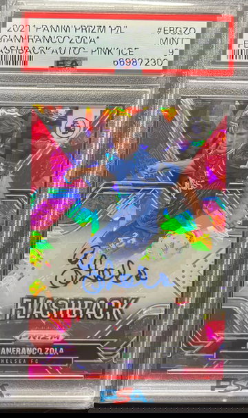 2021 Gianfranco Zola Pink Ice PSA 9 AUTO