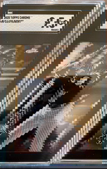 Luis Robert 2020 Topps Chrome #60 RC Rookie SGC 9.5 MT+ White Sox