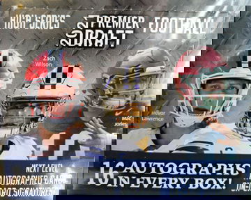 2021 Sage Premier Draft Football Sealed Hobby High Series Box 16 AUTO'S PER, Trevor Lawrence Auto???