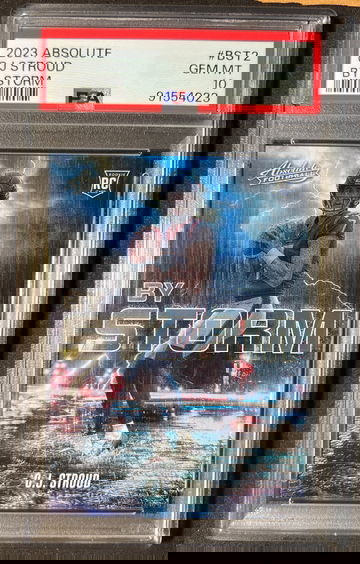 2023 Absolute CJ Stroud By Storm PSA 10