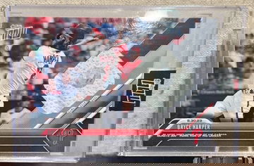 2023 Topps Now Bryce Harper #786A Game-Used Base Relic #/99 Phillies 300th HR