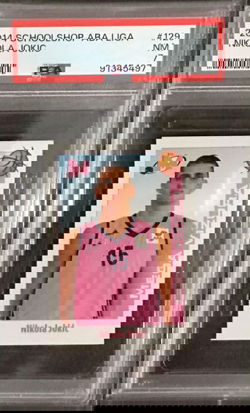 (3) Nikola Jokic 2014-15 Schoolshop (2) 7's / (1) 6 ABA LIGA Rookie RC Nuggets