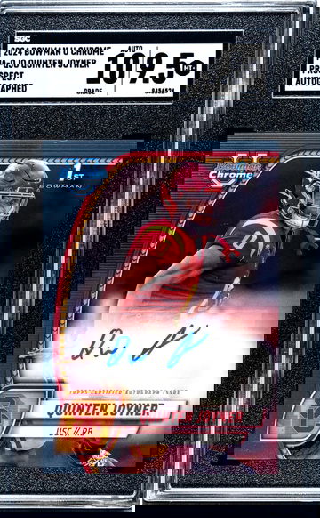 2024 Bowman Chrome Quinten Joyner #PA-QJO Auto SGC 9.5 Auto 10