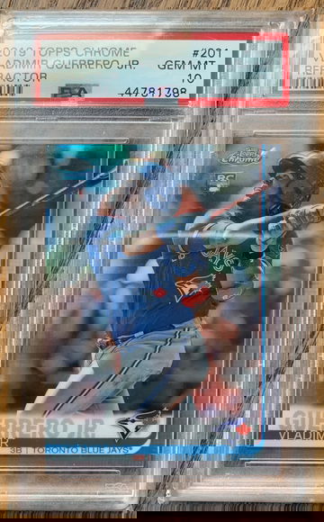 2019 Topps Chrome Refractor Vladimir Guerrero Jr. Rookie Holo Silver PSA 10