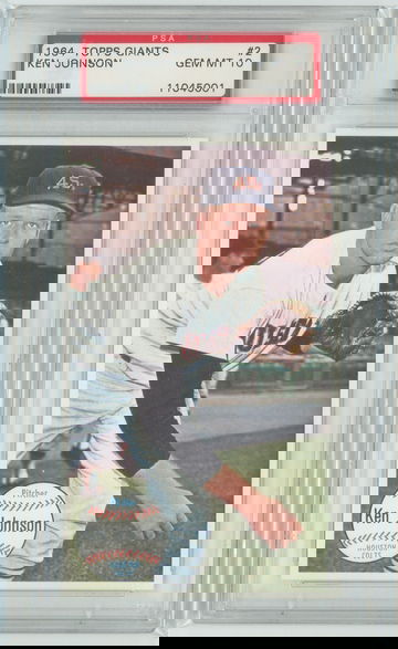 1964 Topps Giants (Now Retired)#3 PSA Registry Set Break #2 KJohnson PSA 10 Pop 4