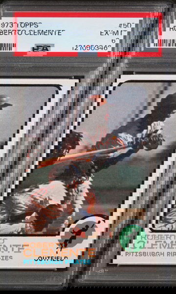 1973 Topps Roberto Clemente #50 PSA 6