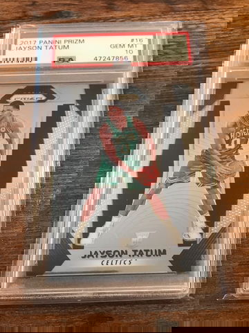 PSA 10 Jayson Tatum 2017 Prizm #16