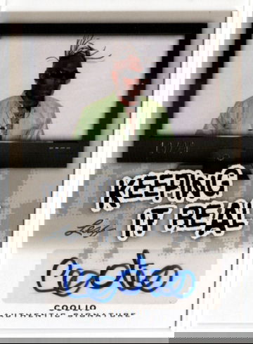 2013 Leaf Pop Century Keeping it Real Coolio Rapper Autograph Card KR-C1 /25