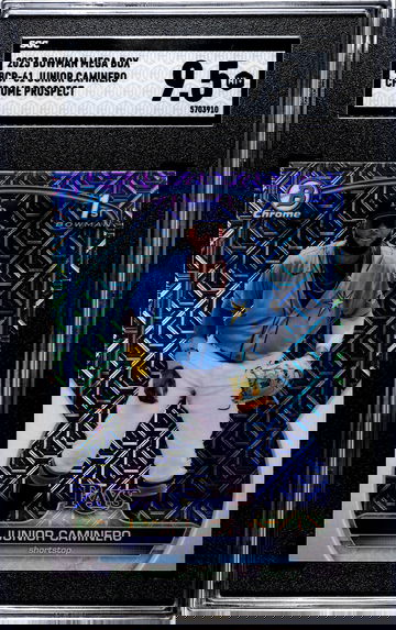 2023 Bowman Mega Box BCP-61 Junior Caminero Chrome Prospect