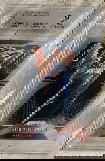 2019-2020 Panini Prizm Zion Williamson 