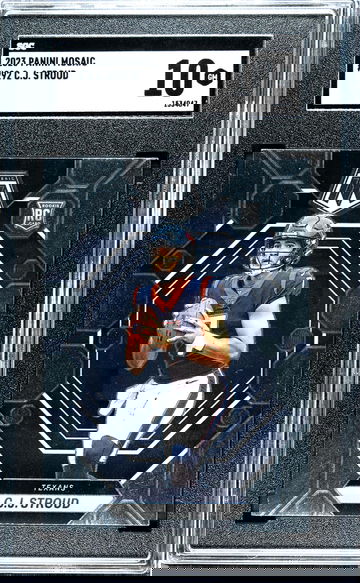 2023 Panini Mosaic C.J. Stroud #292 RC SGC 10