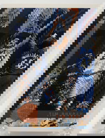 1997-98 Topps Tim Duncan Minted in Springfield Rookie 115 Parallel Rare SSP