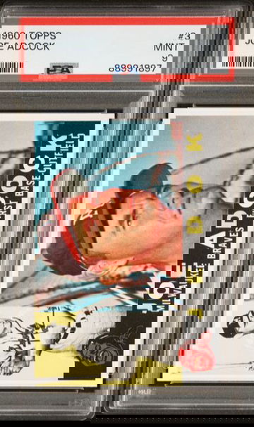 1960 Topps Joe Adcock #3 PSA 9