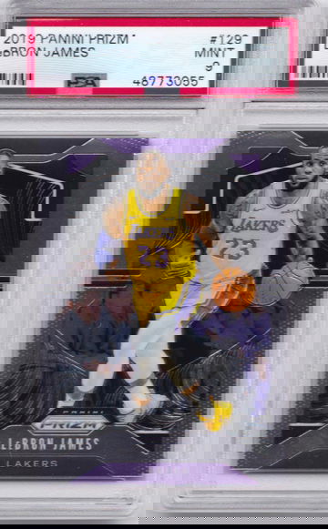 LeBron James 2019 Prizm PSA 9