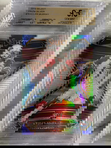 Kyler Murray 2019 Select Silver BGS 9.5
