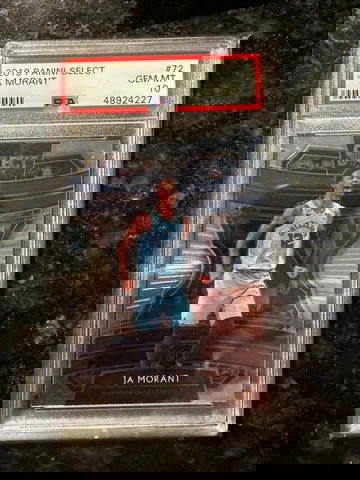 2019 Panini Select #72 Ja Morant PSA 10