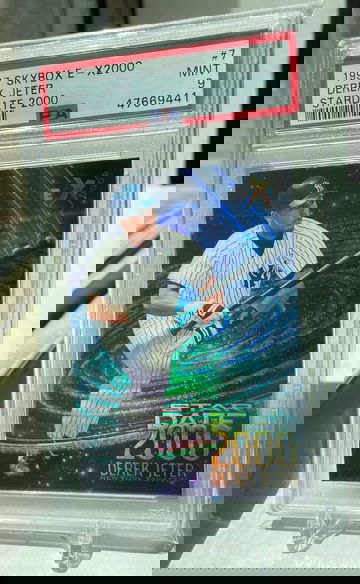 PSA 9 - DEREK JETER 1997 E-X2000 Stardate 