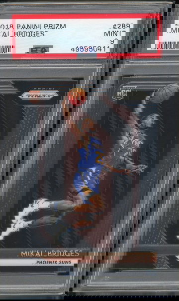 2018 Panini Prizm Mikal Bridges PSA 9