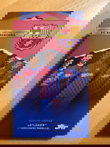 2021-22 Topps Team FC Barcelona Set - 51 Cards Unopened Sealed