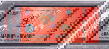 Sep. 10, 2008 Poland vs. San Marino World Cup Qualifiers Full Ticket Robert Lewandowski Debut For Poland PSA VG 3