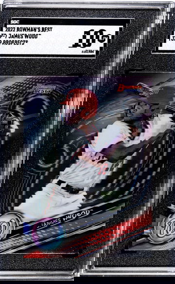2022 Bowman's Best #TP-7 James Wood Top Pros. SGC 10