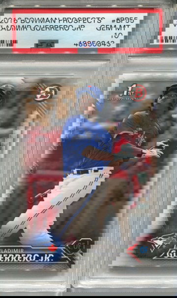 2016 BOWMAN PROSPECTS #BP55 VLADIMIR GUERRERO JR. PSA 10 GEM MINT