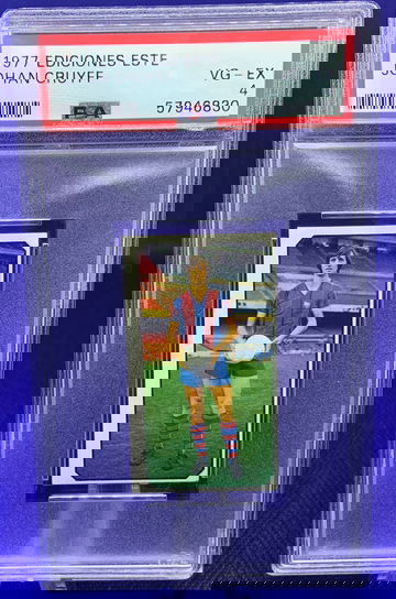 1977 Ediciones Este Johan Cruyff PSA 4 FC Barcelona