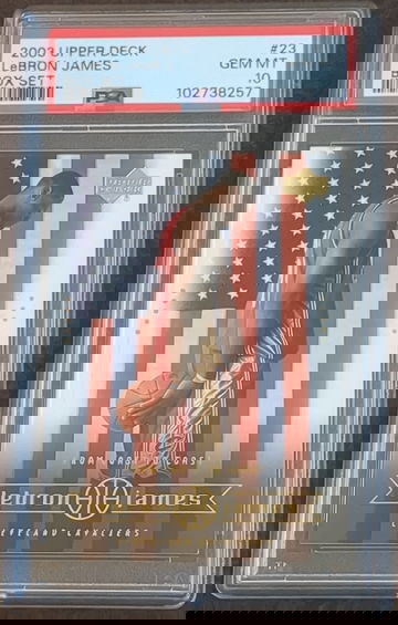 2003 Upper Deck LeBron James Box Set #23 Rookie PSA 10