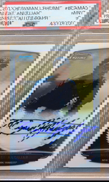 Miguel Andujar auto psa 9