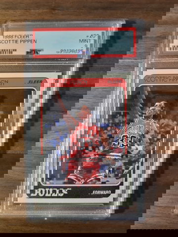 1988 Fleer Scottie Pippen RC PSA 9 MINT