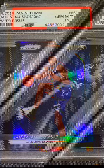 Jaren Jackson Jr. 2018 Silver Prizm RC PSA 10