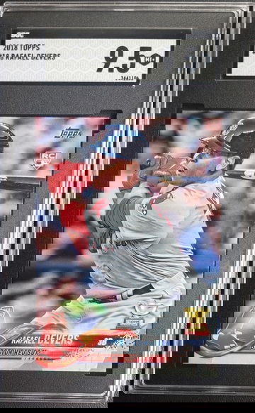 2018 Topps Rafael Devers Batting RC #18 SGC 9.5