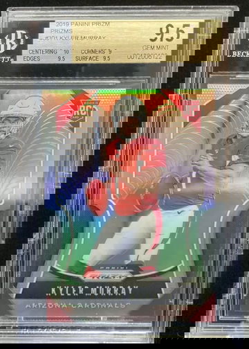 Kyler Murray 2019 Prizm Silver BGS 9.5 with 10 