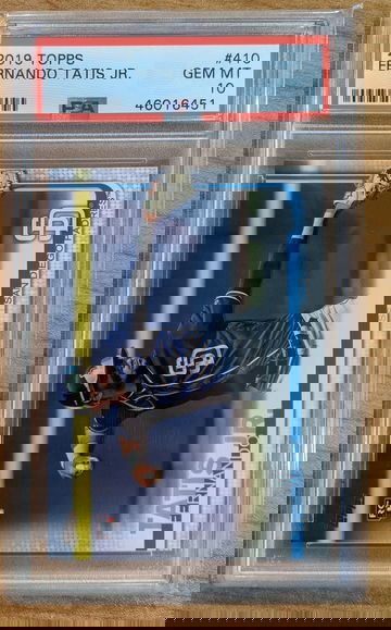 2019 Topps Series 2 Fernando Tatis Jr. 410 PSA 10