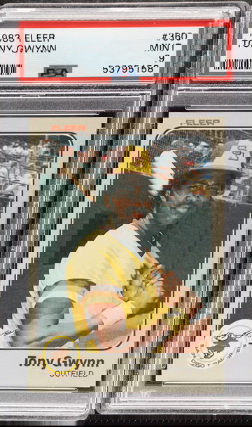 1983 FLEER TONY GWYNN #360 PSA 9 Mint