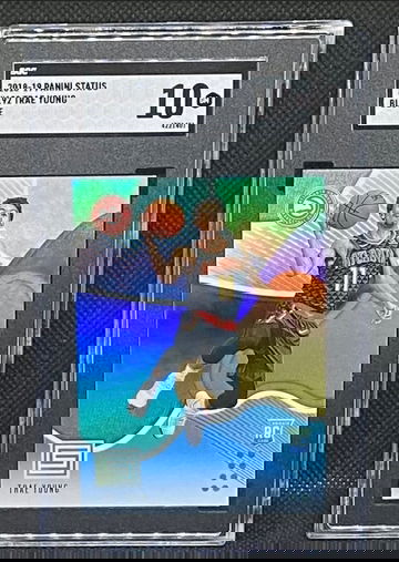 2018-19 Panini Status Blue Trae Young #192 RC