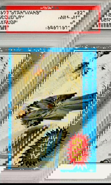 1977 STAR WARS RESCUED BY #22 BEN KENOBI PSA 8 NM-MT