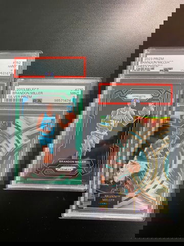 2023 select silver Brandon miller psa 9