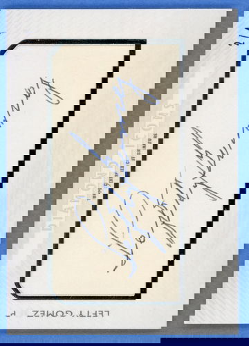 2017 TOPPS DIAMOND ICONS LEFTY GOMEZ CUT AUTO 2/4