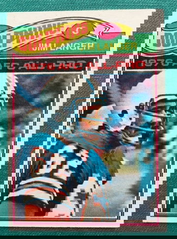 1977 TOPPS FOOTBALL #390 JIM LANGER