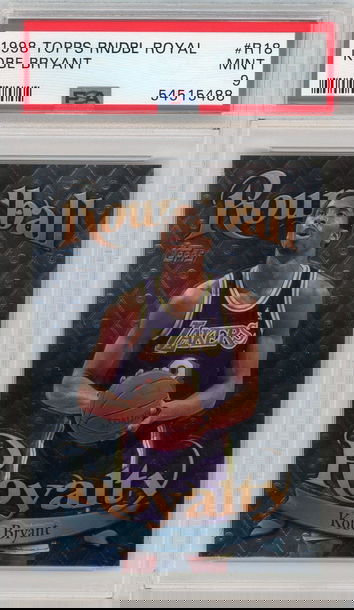 Kobe Bryant 1998 Topps Roundball Royalty PSA 9 NO GREEN