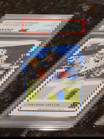 2020 Jonathan Taylor Rated Rookie #317 PSA 10 GEM MINT 