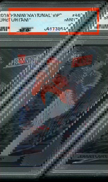 💎🧨 2018 Panini The National VIP SHOHEI OHTANI #46 PSA 9 MINT Rookie RC 🦋🔥