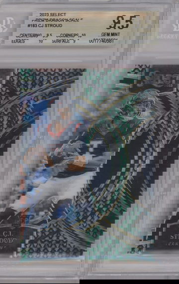 2023 Select CJ Stroud Dragon Scale /70 RC Rookie BGS 9.5 Gem
