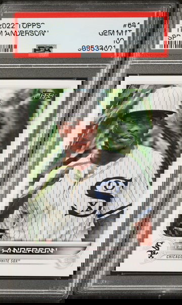 2022 Topps Series 1 Tim Anderson #64 SP PSA 10