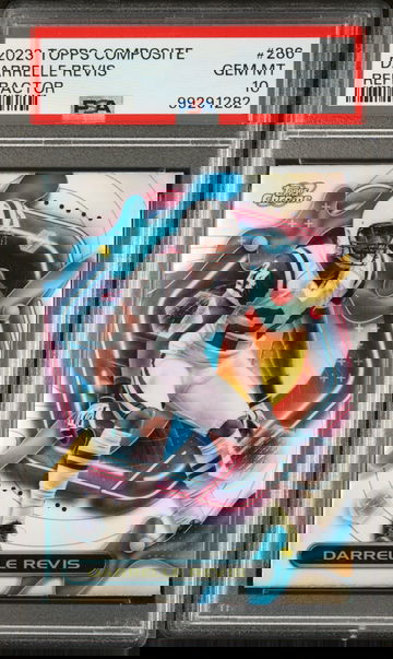 Darrelle Revis 2023 Topps Chrome Cosmic Refractor NFL #286 Football Card PSA 10 Gem Mint