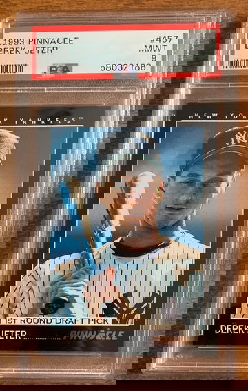 1993 Pinnacle Derek Jeter PSA 9