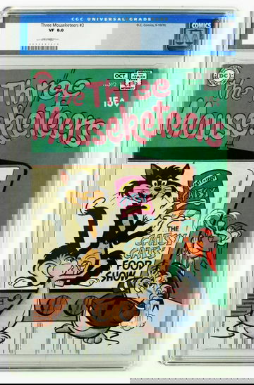 THREE MOUSEKETEERS #3, CGC 8.0 VF