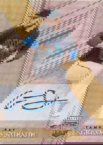 2019 Panini Elite Extra Edition Graeme Stinson #88 Autograph