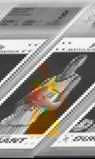 2007 Topps Kevin Durant Rookie #2 BGS9